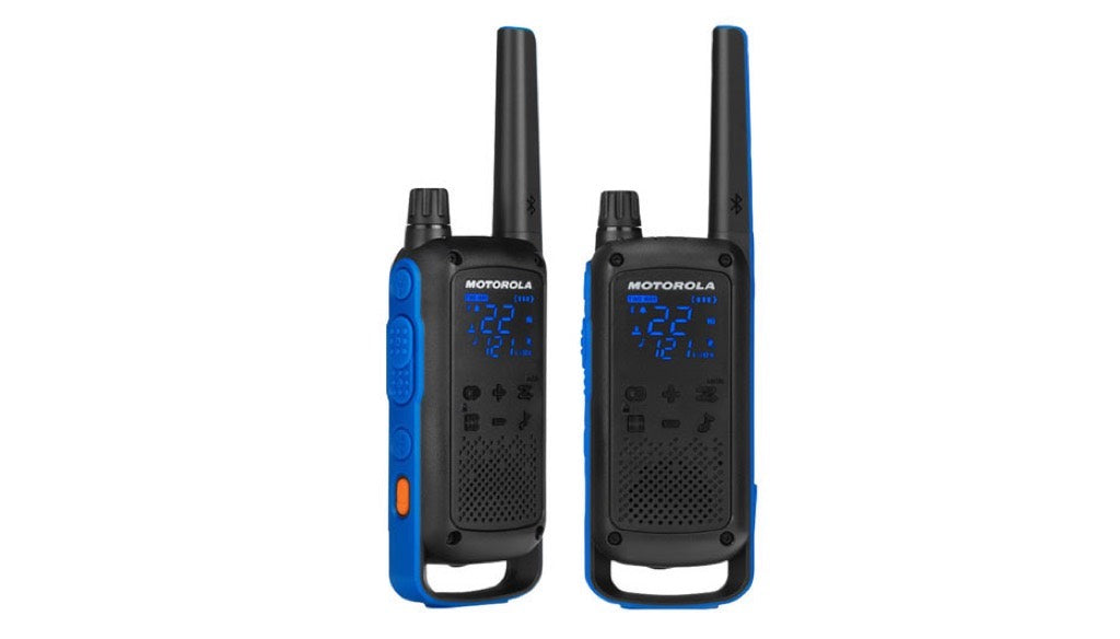 Motorola T802 Bluetooth Two Way Radio with GO LOCATE (2 pack)