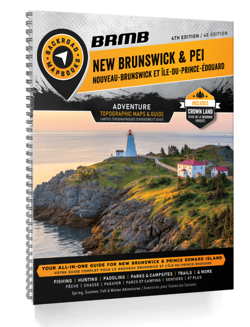 BRMB New Brunswick & PEI Mapbooks- 4TH Edition
