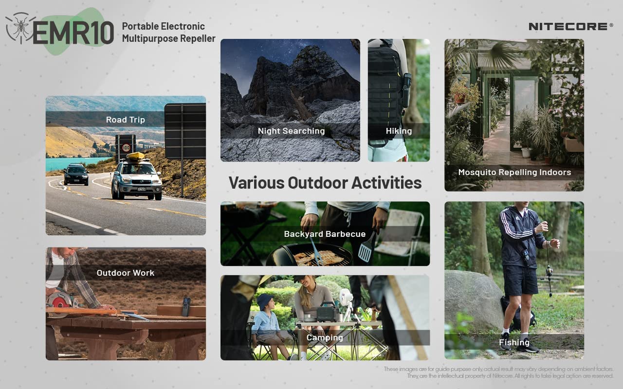 Nitecore EMR10 Portable Electronic Multipurpose Repeller