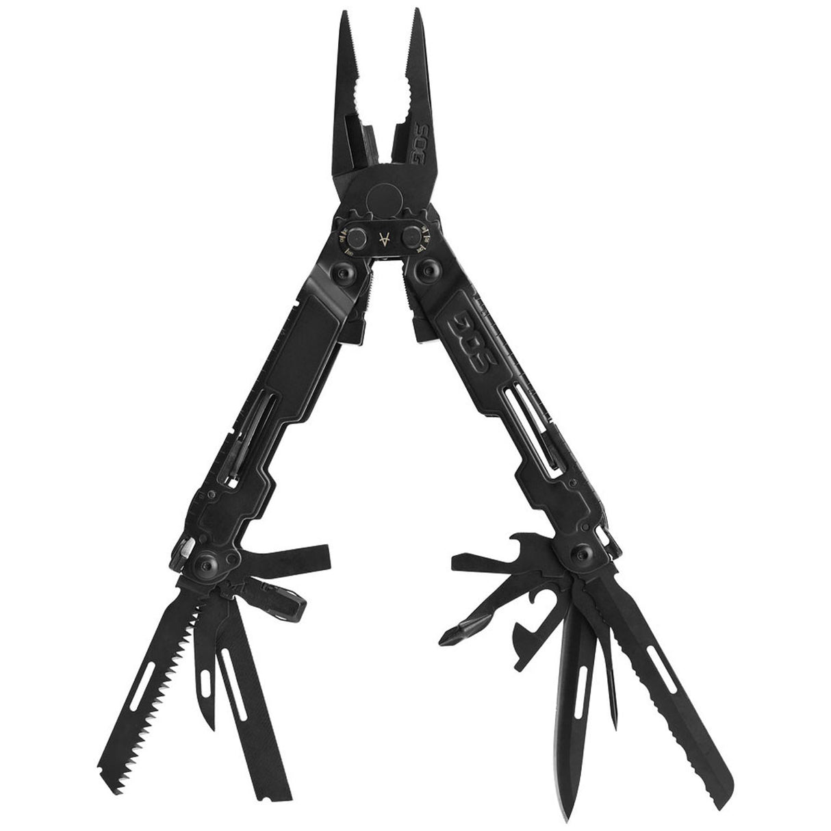 SOG PowerAccess Deluxe Multi-Tool | 21 Tools + 12pc Hex Bit Kit.