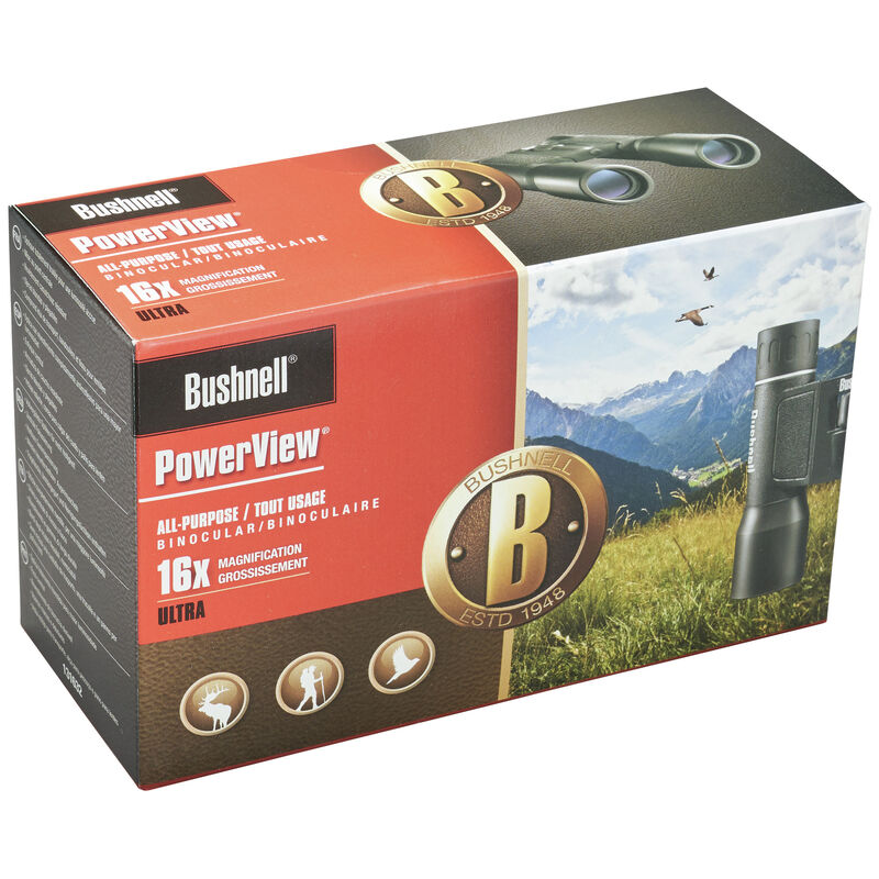 Bushnell Powerview Roof Mid-size Binoculars 16 x 32
