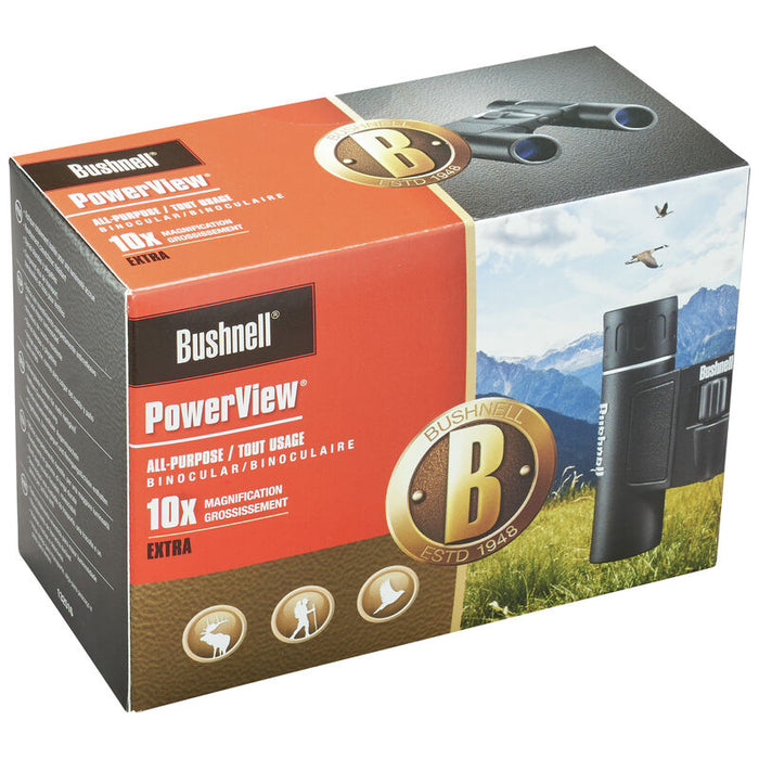 Bushnell Powerview Roof Prism Compact Binocular Box