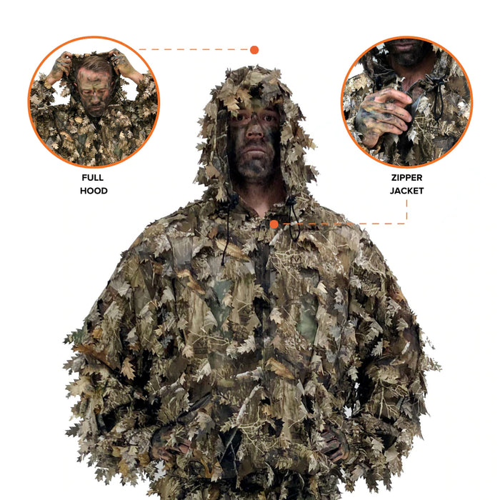 SwedTeam Super Natural Camouflage Leafy Hunting Suit (X-Large)