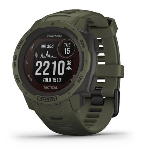 Garmin Instinct SOLAR GPS Watch | Camo & Tactical Series