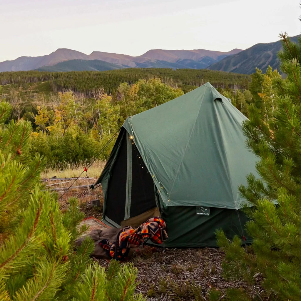 White Duck 13' Regatta Bell Tent | Water Repellent | Olive