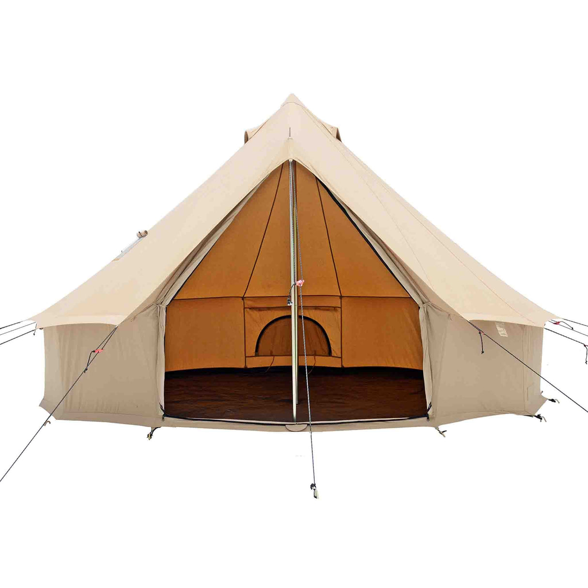 White Duck 13' Regatta Bell Tent | Fire Water Repellent | Beige