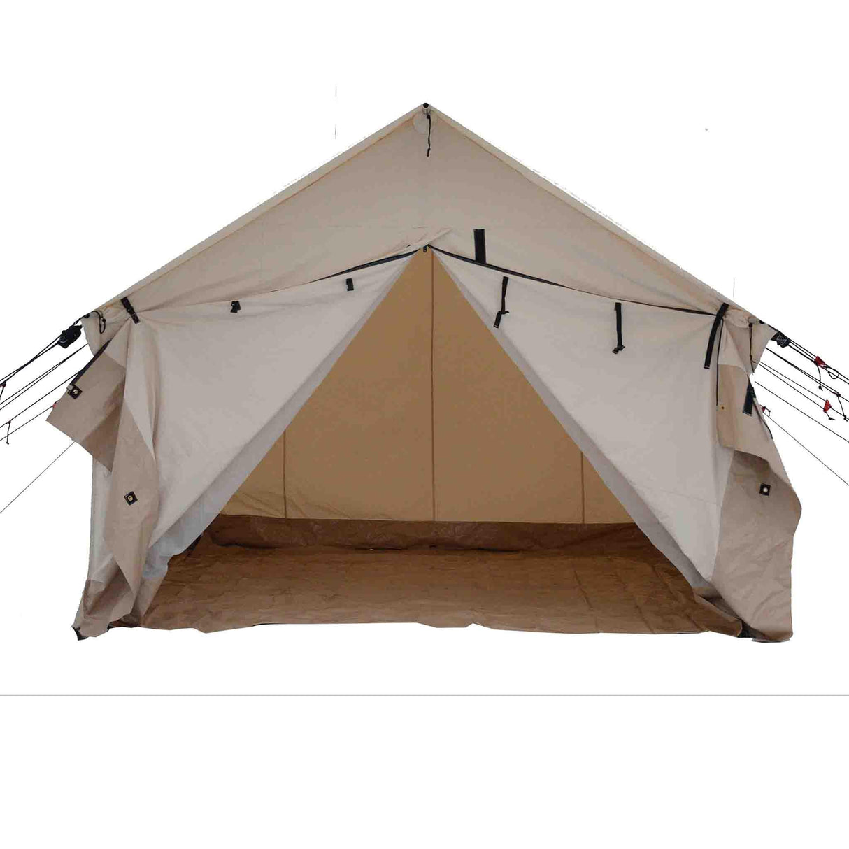 White Duck 10'x12' Alpha Wall Tent | Fire Water Repellent