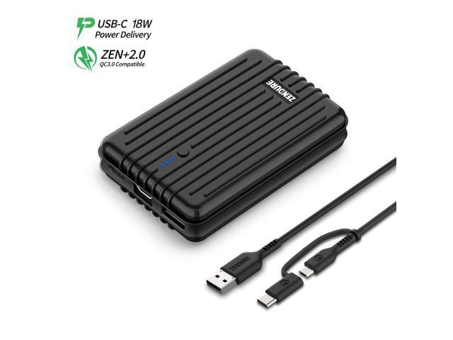 Zendure A3PD External Battery 10,000 mAh Qualcomm- Black