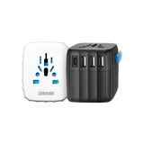 Top of Zendure Passport 30W Travel Adapter and side USB inputs