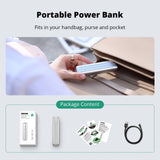 Zendure SUPERMINI 5K Silver package contents