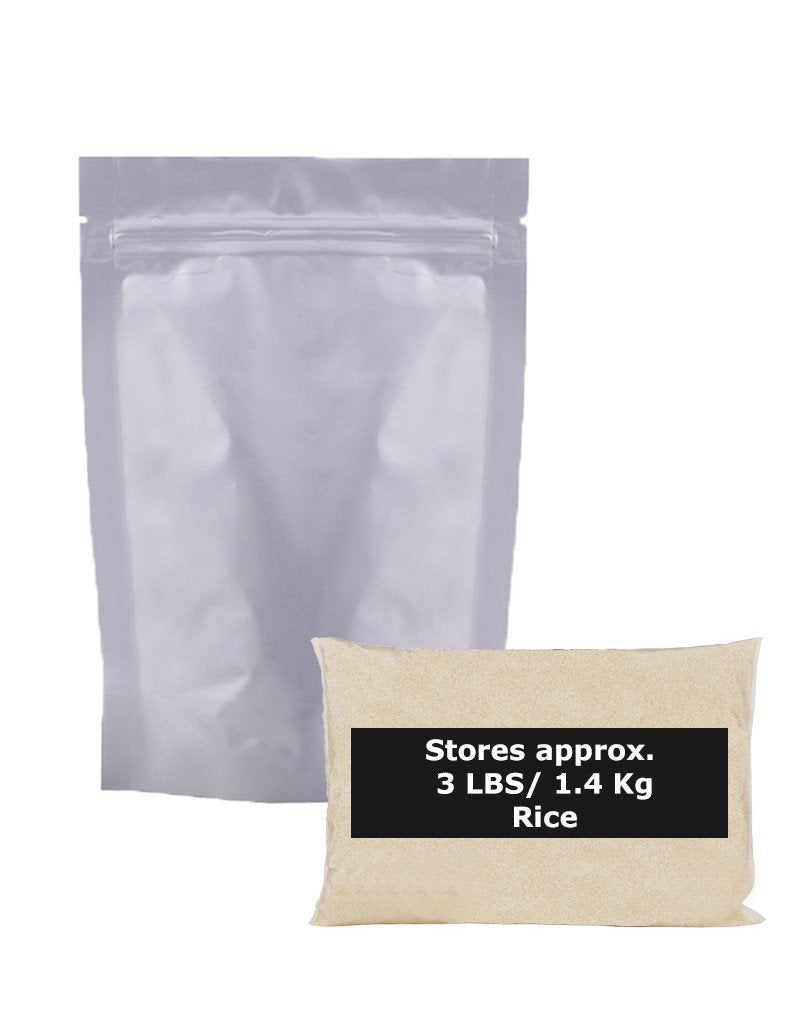 50 X 1 Gallon Ziplock Mylar Bags (5 mil Thickness)
