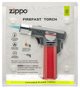 Zippo firefast torch in product packaging