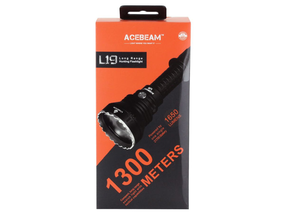 Acebeam L19 Longest Range Hunting Flashlight — Canadian Preparedness