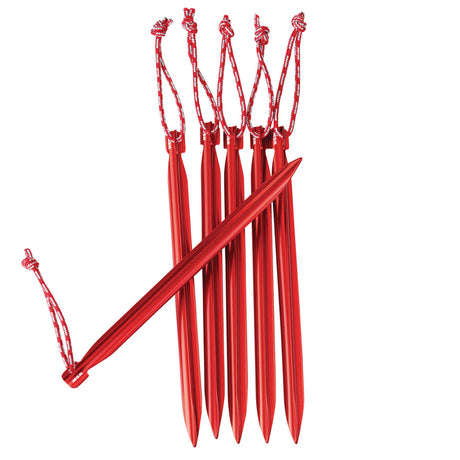 Groundhog Stake kit V2 in red.