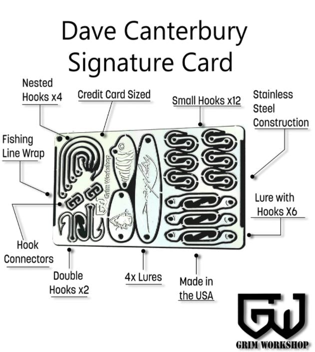 Grim Workshop Survival Dave Canterbury Card