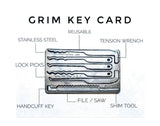 KEY CARD - Tool Card (GRIM SURVIVAL TOOLS)