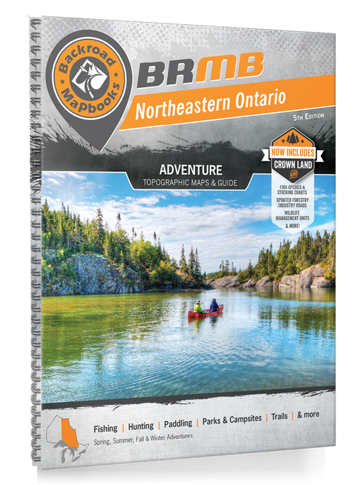 BRMB Northeastern Ontario Backroad Mapbooks- 5th Edition