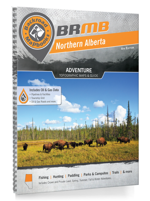 BRMB Northern Alberta Backroad Mapbooks- 4th Edition