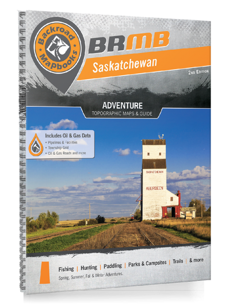 BRMB Saskatchewan Backroad Mapbooks- 2nd Edition