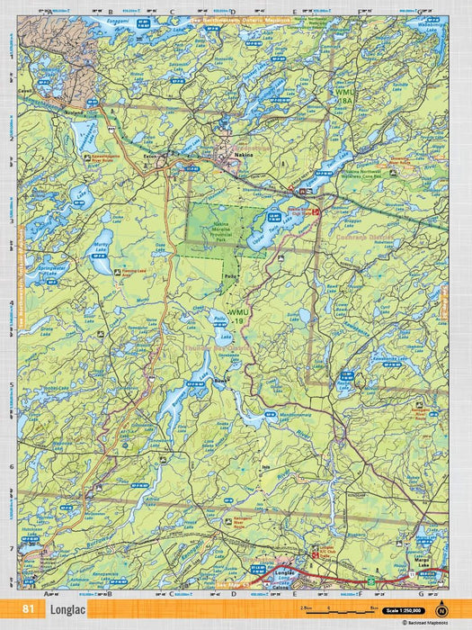 Northeastern Ontario Backroad Mapbooks- 5th Edition | BRMB