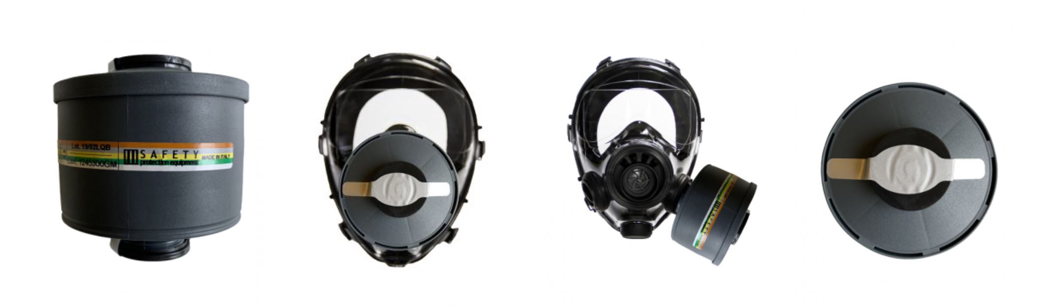 Mestel GasMask FILTER | (works with MIRA) Nuclear, Bio, Chemical, Smoke, Radiological