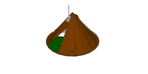 NorTent Lavvo 4 - Winter Hot Tent (Woodstove Compatible)