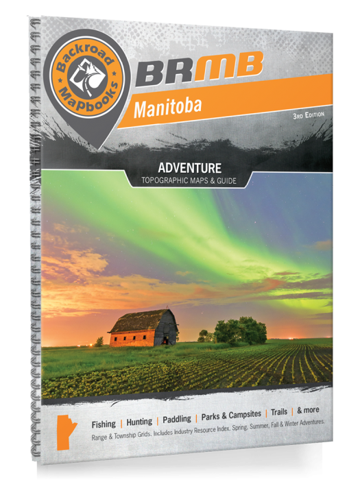 BRMB Manitoba Backroad Mapbooks- 3rd Edition