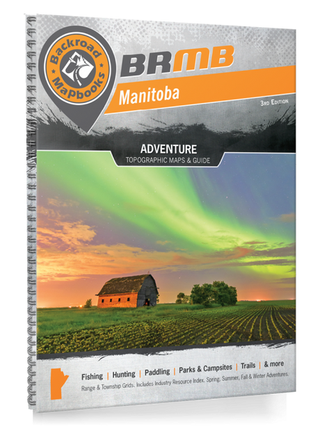 BRMB Manitoba Backroad Mapbooks- 3rd Edition