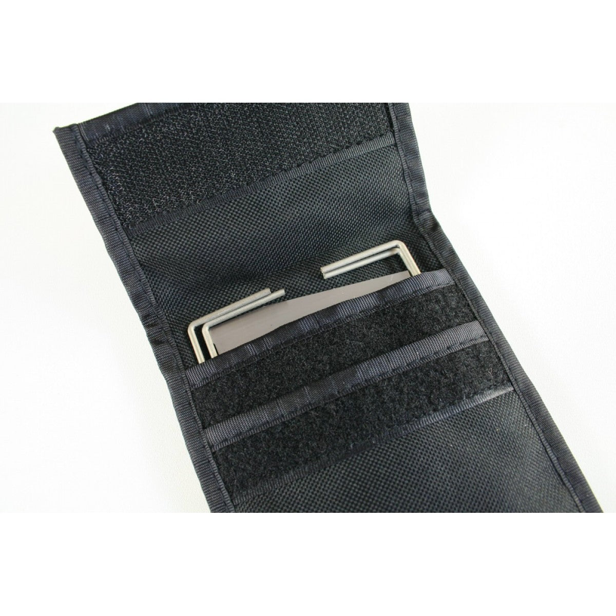 Firebox Stove 3 inch Case for Nano Stoves, designed with Cordura material with Velcro strips in black.