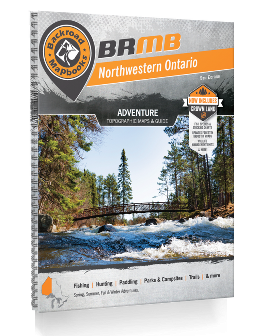 BRMB Northwestern Ontario Backroad Mapbooks- 5th Edition