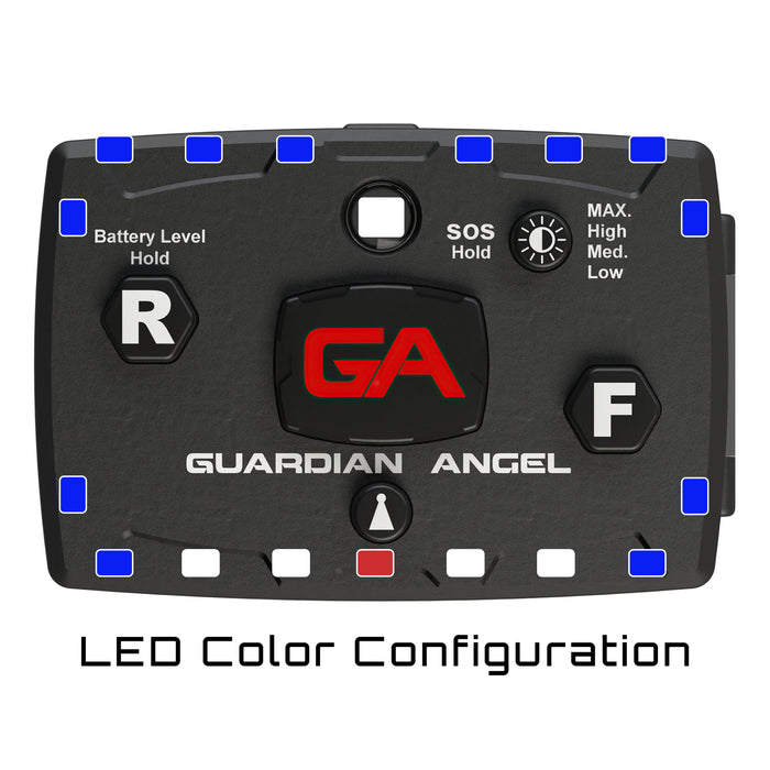 Guardian Angel - LAW ENFORCEMENT Safety Light System (Blue/ Blue)