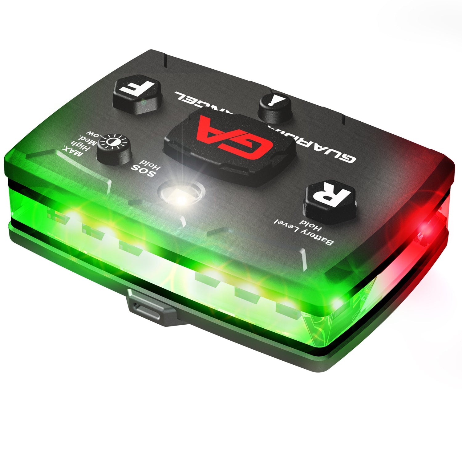 Guardian Angel Elite Series Personal Safety Light Bar (Red/Green)
