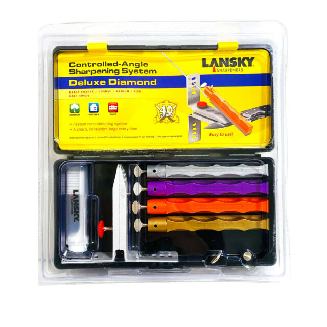 LANSKY DELUXE DIAMOND Sharpening set- 4 Guide Rods