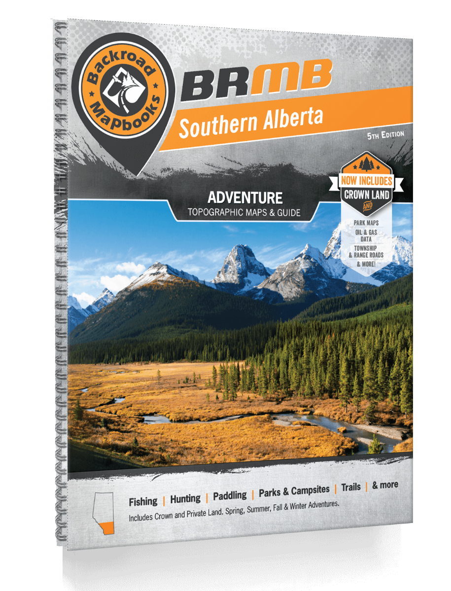 BRMB Southern Alberta Backroad Mapbooks- 5th Edition