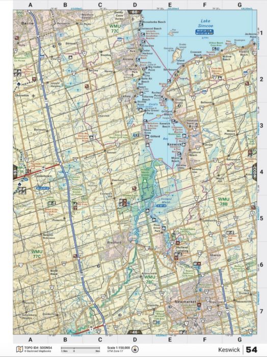 Southern Ontario Backroad Mapbooks- 2nd Edition | BRMB