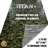 Titan Survival Blanket | Camoflauge (Single)