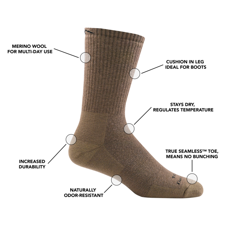 TACTICAL Boot Socks | Heavyweight with Full Cushion